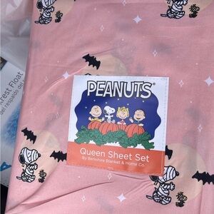 Snoopy Peanuts Halloween Sheets